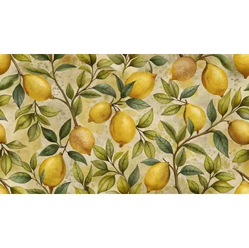 Obraz VODĚODOLNÁ LÁTKA OXFORD CITRONY