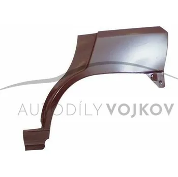 Blatník karosérie Levý lem zadního blatníku (5DV) Renault Clio 1990 - 1996