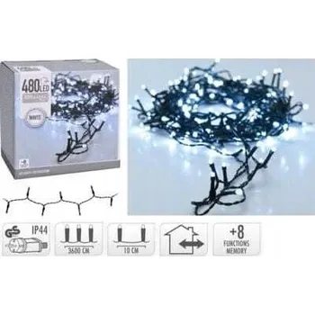 Vánoce Vánoční osvětlení na stromeček KMTP venkovní 37 m, 301 - 500 světýlek