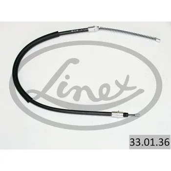 Lanko parkovací brzdy Tažné lanko, parkovací brzda LINEX 33.01.36