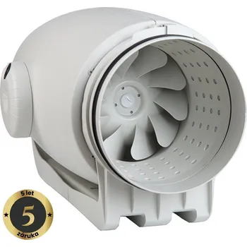 Domácí ventilátor Soler & Palau TD 1000/200 SILENT T 3V tichý tříotáčkový diagonální ventilátor do kruhového s časovým doběhem