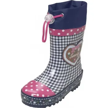 Dívčí obuv Dětské holinky srdce Playshoes