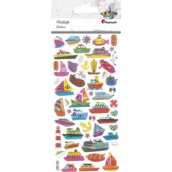 samolepka Samolepky (puffy) Titanum 54 ks