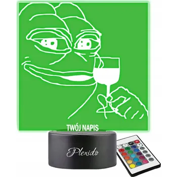 Lampička Plexido vícebarevná Noční lampa