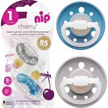 dudlíky Dudlík NIP kulatý latex 0+