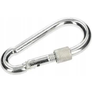 Karabina otočná 80 háček na lano - 80 mm