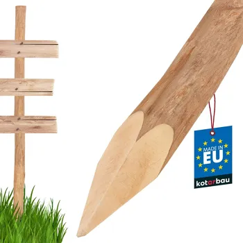 Plot Hoblovaný dřevěný plotový sloupek 150 cm - 150 cm