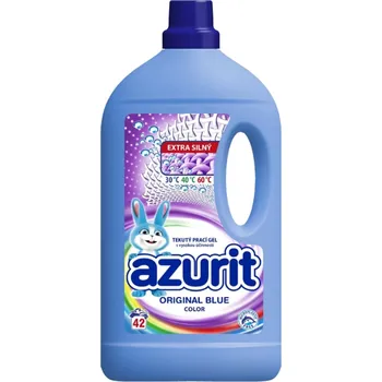Prací gel Azurit Original Blue Color gel na barevné prádlo 1,89 l