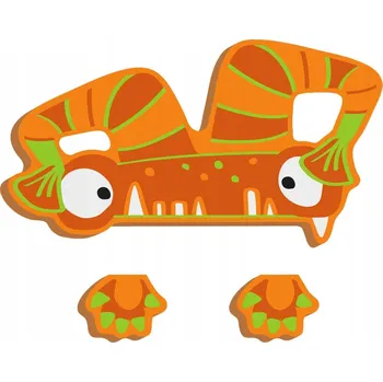 Vrták Abecední příšerky - příšerka "Woody" 1 ks