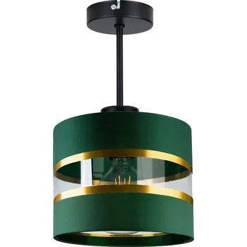 Závěsná lampa, lustr se stínidlem ZELENÁ 20 cm