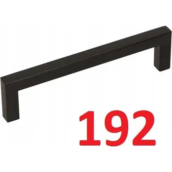 Nábytkové kování Nábytková úchytka GAMET UU86 černá matná 192mm