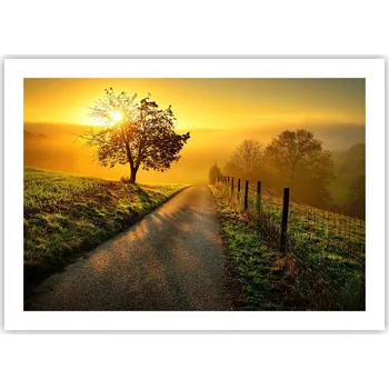 Obraz Plakát bez rámu do obýváku ložnice 70x50 krajina moderní módní obraz