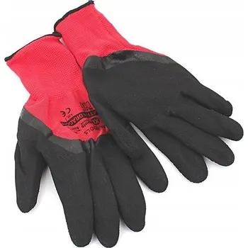 Pracovní rukavice Zahradní pracovní rukavice s latexovým drakem velikosti 9