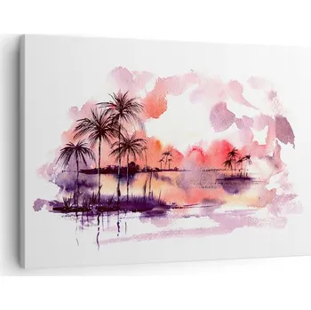 Obraz Obraz na plátně do obýváku, ložnice 70x50 krajina foto obrazy na zeď