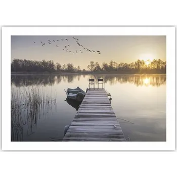 Obraz Plakát bez rámu do obýváku ložnice 70x50 krajina moderní módní obraz