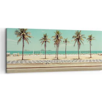 Obraz Foto obraz na plátně canvas 100x40 pláž obývák ložnice na zeď velký