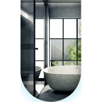 Zrcadlo Zrcadlo Nástěnné Dekorativní Premium Loft LED do Koupelny Obývacího Pokoje Spa 100 cm