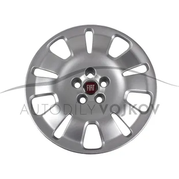 Poklice na kolo Poklice kola 16 červený znak orig. (1ks) Fiat Doblo 2009 -