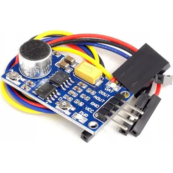 Hi-Fi Zesilovač Zesilovač Elektroweb Audio zesilovač LM386 s mikrofonem Elektroweb