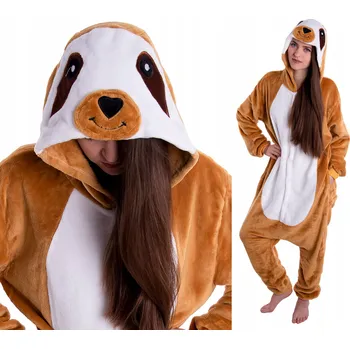 Dámské pyžamo LENOCHOD PYŽAMO Jednodílné Kigurumi Onesie Kostým Převlek 158 cm
