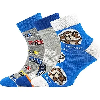 3PACK dětské ponožky Lonka vícebarevné (Dedotik - Mix G) 35/38 Možnost vrácení zboží ZDARMA do 120 dnů!