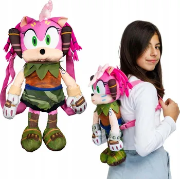 plyšák PLYŠÁK BATOH SONIC PRIME AMY