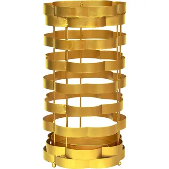 Stojan na deštník Stojan na deštníky kovový Bettina žlutý