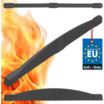 Rošt do krbu a kamen 370 mm litinový tyčový rošt pro sporák - 370 mm