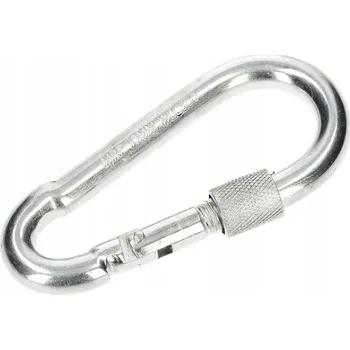 Karabina otočná 100 háček na lano - 100 mm