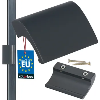 Balkonová madla pro dveře a okna - Barva šedá antracitová - antracitově šedá