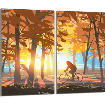 Obraz Krájecí deska TMK ArtDeko sklo 2 ks