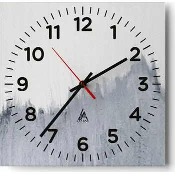 Hodiny Nástěnné hodiny do obýváku 40x40 Minimalistické Tiché Hodiny na skle Bez hlučnosti