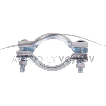 Koncovka výfuku Spona výfuku 69mm 2 šrouby Fiat Ulysse 1994 - 2002 2.1 TD