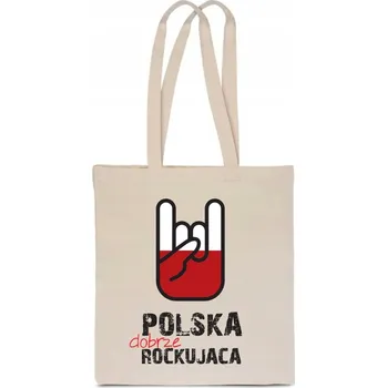 Nákupní taška PoStar béžová bavlna