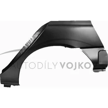 Blatník karosérie Levý lem zadního blatníku, 4dv. Renault Mégane 1999 - 2002