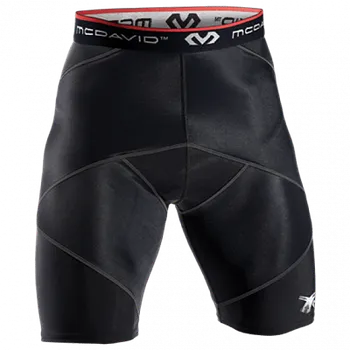 McDavid Cross Compression Shorts 8200 kompresní šortky bílá vel. S
