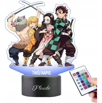 Lampička Plexido vícebarevná Noční lampa