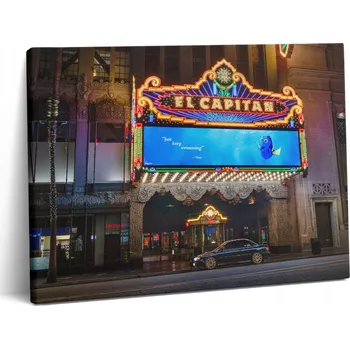 Obraz Fotoobraz na plátně do pokoje Efektní divadlo Ej Capitan v Los Angeles