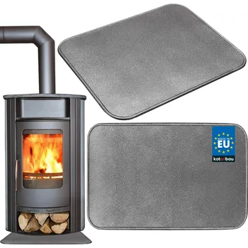 Plech 595x480 mm pod krbovou vložku ochranný stříbrný - stříbro \ 595x480 mm