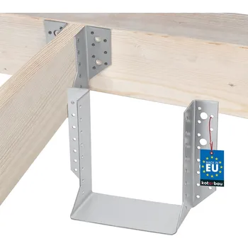 Příslušenství pro plot Hák na dřevěnou trám tesařský krokvový 160x170 mm - 160x170 mm