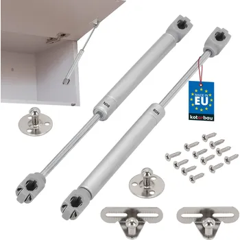 Nábytkové kování Plynový pohon zvedacího nábytku 80 n sada 2 ks. - 80 N