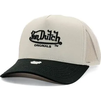 Kšiltovka Kšiltovka Von Dutch - Trucker Newark - Caps - Cot Twill - Black/ Cream