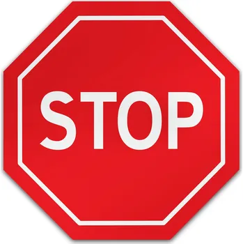 REFLEXNÍ NÁLEPKY - STOP - REFLEXNÍ NÁLEPKA