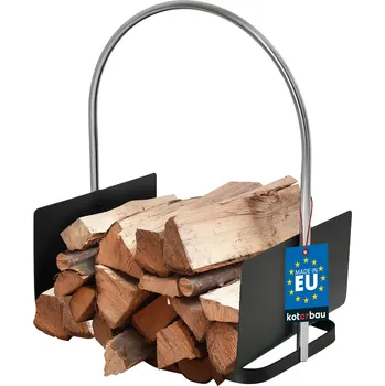 Nosič koše koš na palivové dřevo 37 cm
