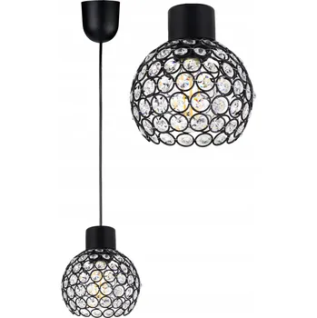 Závěsné svítidlo LED-ONE Drátěné s křišťály 1 zdroj světla E27