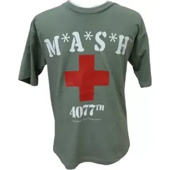 Chlapecké tričko Tričko MASH, krátký rukáv, khaki, vel. S
