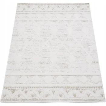 Koberec KOBEREC MĚKKÝ DO OBÝVÁKU LOŽNICE MODERNÍ KOBERCE SHAGGY SILNÝ 3D BOHO 80X120