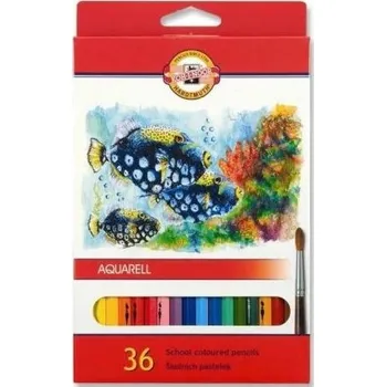 Pastelka Akvarelové Pastelky Koh-I-Noor 3719/K, 36 barev