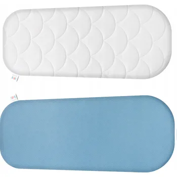 MATRACE DO KORBIČKY KOČÁRKU GONDOLY 76x32 Oboustranná do kolébky Modrá