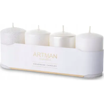 Svíčka Tradiční parafínová svíčka 1 Artpol 4 ks